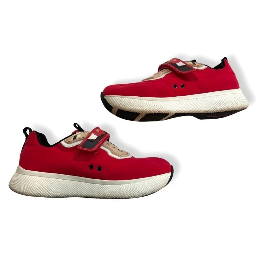 PRADA NEOPRENE FLORAL LACCA SNEAKERS SIZ 37.5 - Picture 2 of 8